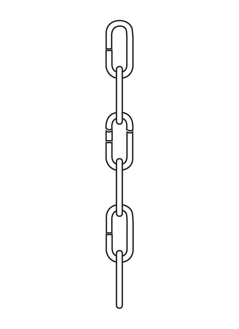 Generation Lighting 9103-753 Decorative Chain, Painted Brushed Nickel