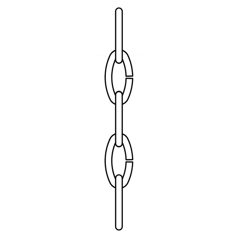 Generation Lighting 9116-839 Decorative Chain, Blacksmith