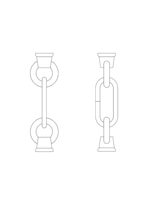 Generation Lighting 9122-05 Link and Loop, Chrome