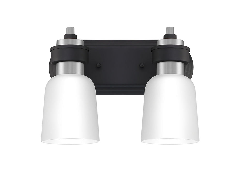 Quoizel CRD8613BN Two Light Bath, Brushed Nickel