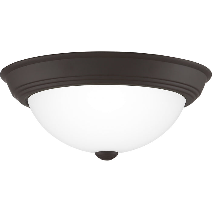 Quoizel ERW1613OZ Two Light Flush Mount, Old Bronze