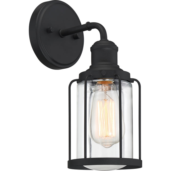 Quoizel LUD8605EK One Light Bath, Earth Black