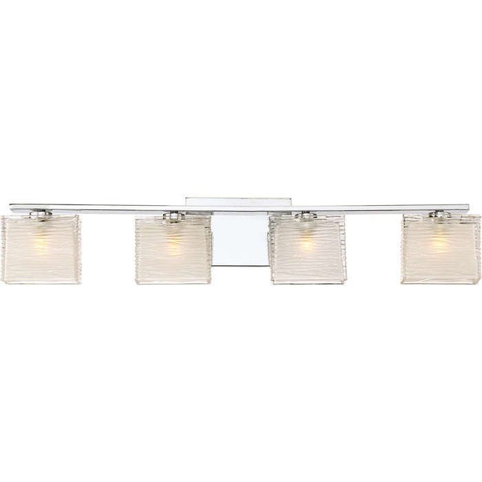 Quoizel WCP8604C Four Light Bath Fixture, Polished Chrome
