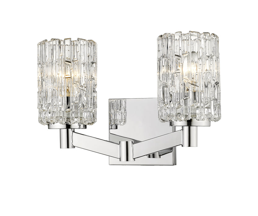 Z-Lite 1931-2V-CH Two Light Vanity, Chrome