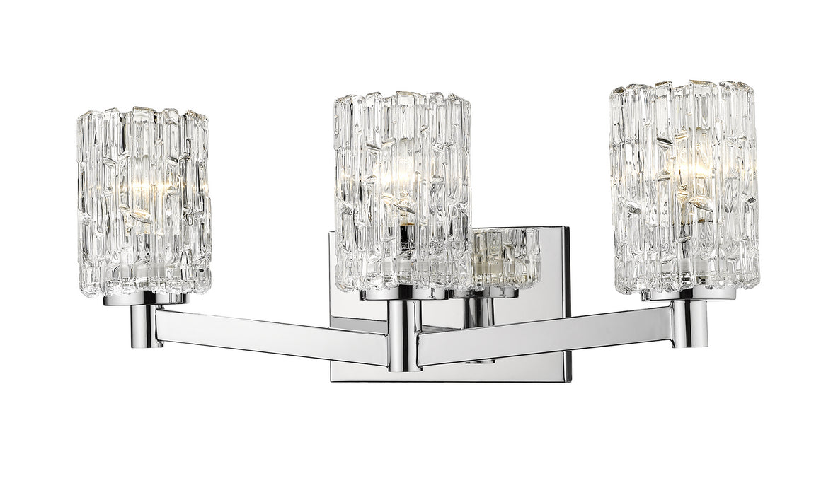 Z-Lite 1931-3V-CH Three Light Vanity, Chrome