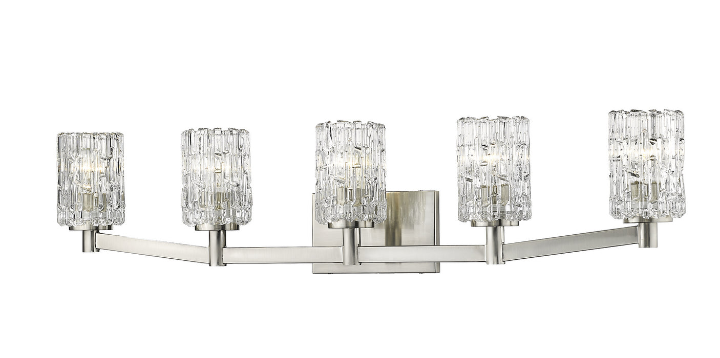 Z-Lite 1931-5V-BN Five Light Vanity, Brushed Nickel