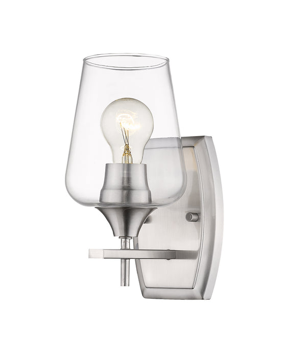 Z-Lite 473-1S-BN One Light Wall Sconce, Brushed Nickel