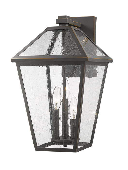 Z-Lite 579B-ORB Three Light Outdoor Wall Light, Oil Rubbed Bronze