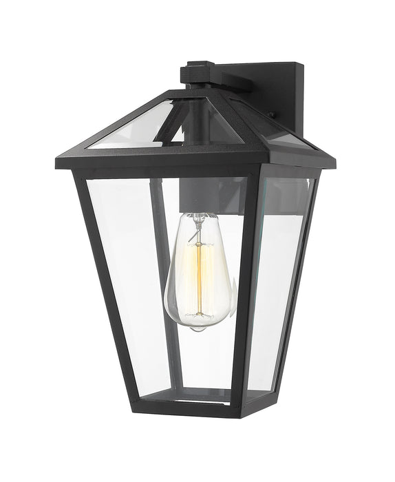 Z-Lite 579M-BK One Light Outdoor Wall Light, Black