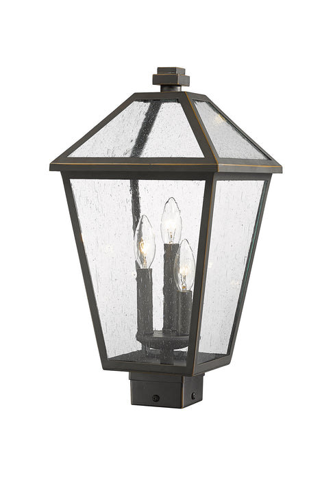 Z-Lite 579PHBS-ORB Three Light Outdoor Post Mount Fixture, Oil Rubbed Bronze