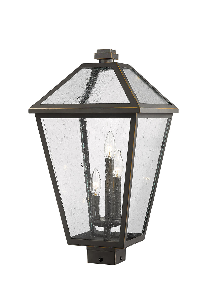 Z-Lite 579PHXLS-ORB Three Light Outdoor Post Mount Fixture, Oil Rubbed Bronze