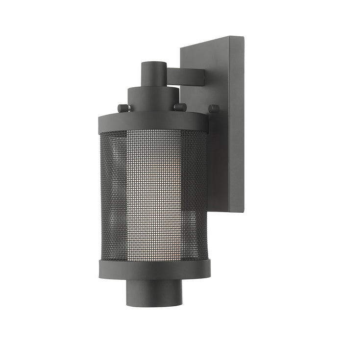 Livex Lighting 20681-14 One Light Outdoor Wall Lantern, Textured Black