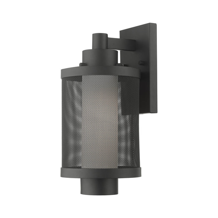 Livex Lighting 20682-14 One Light Outdoor Wall Lantern, Textured Black