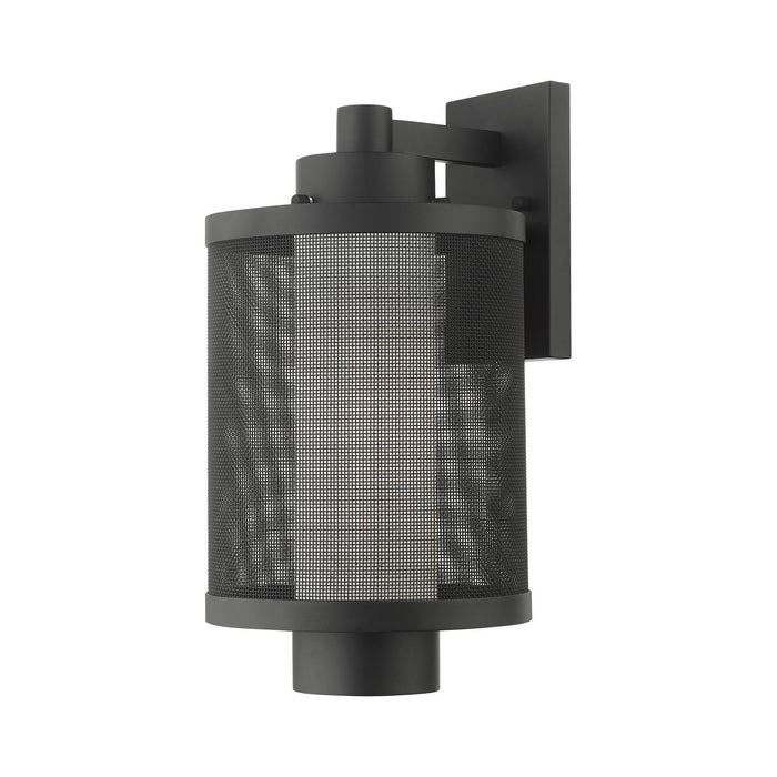 Livex Lighting 20683-14 One Light Outdoor Wall Lantern, Textured Black