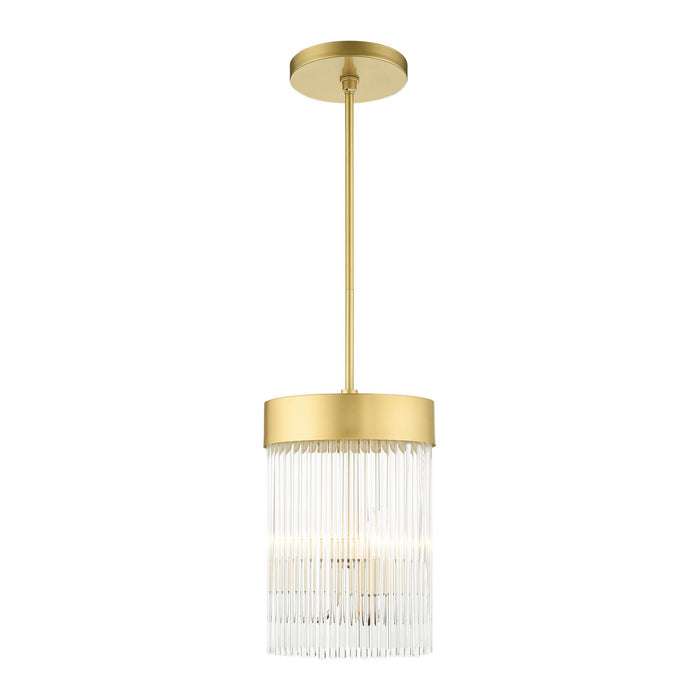 Livex Lighting 49828-33 Three Light Chandelier, Soft Gold