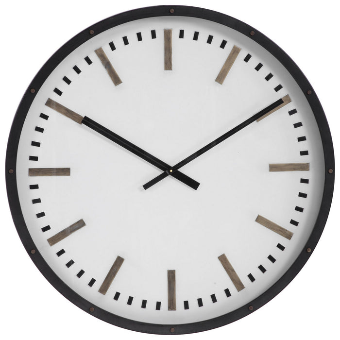 Uttermost 06103 Wall Clock, Dark Bronze