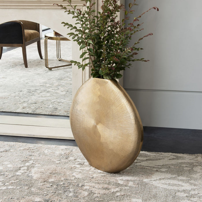 Uttermost 17598 Vase, Champagne Silver