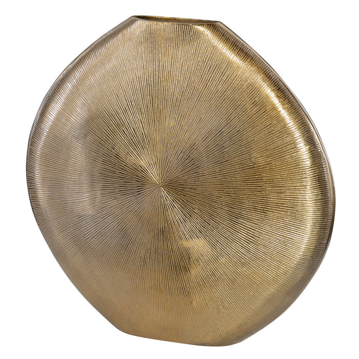 Uttermost 17598 Vase, Champagne Silver