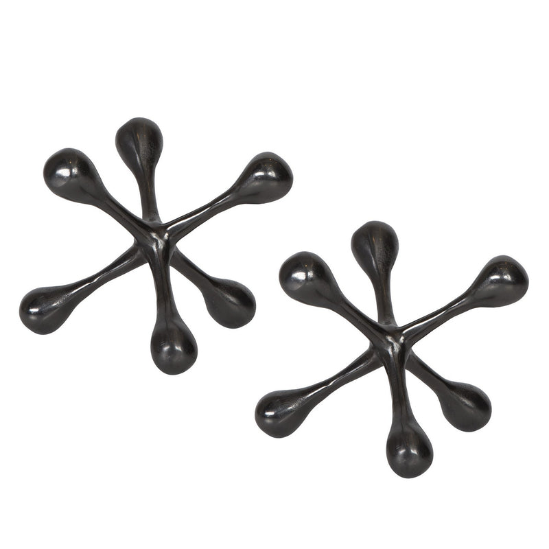 Uttermost 17690 Objects, S/2, Black Nickel