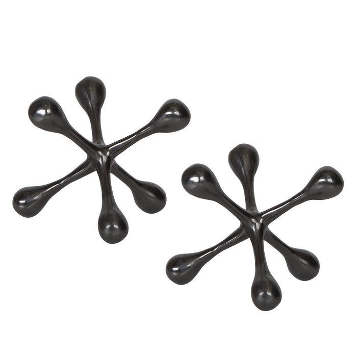 Uttermost 17690 Objects, S/2, Black Nickel