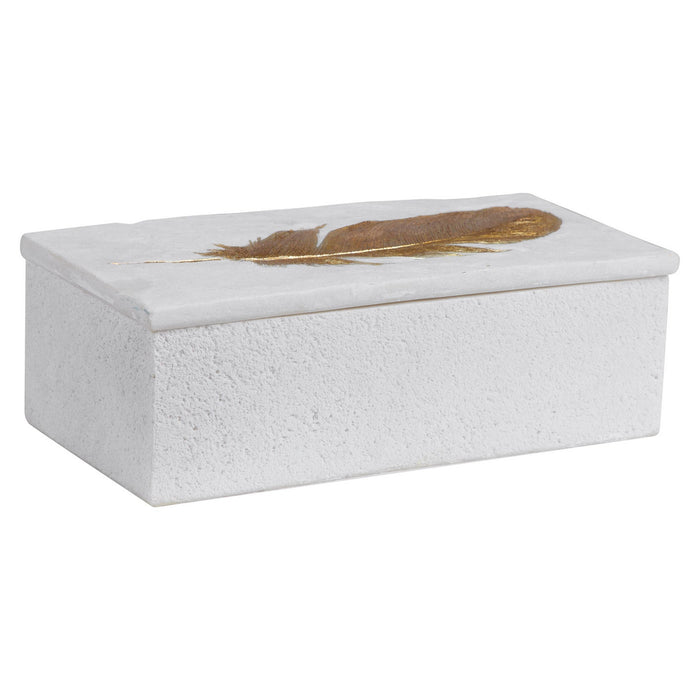 Uttermost 17724 Box, Aged White