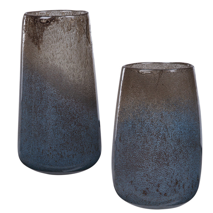 Uttermost 17762 Vases, S/2, Light Blue