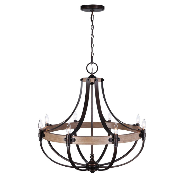 Uttermost 21329 Eight Light Chandelier, Bronze