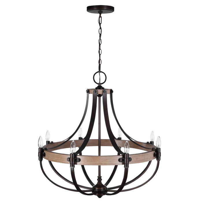 Uttermost 21329 Eight Light Chandelier, Bronze