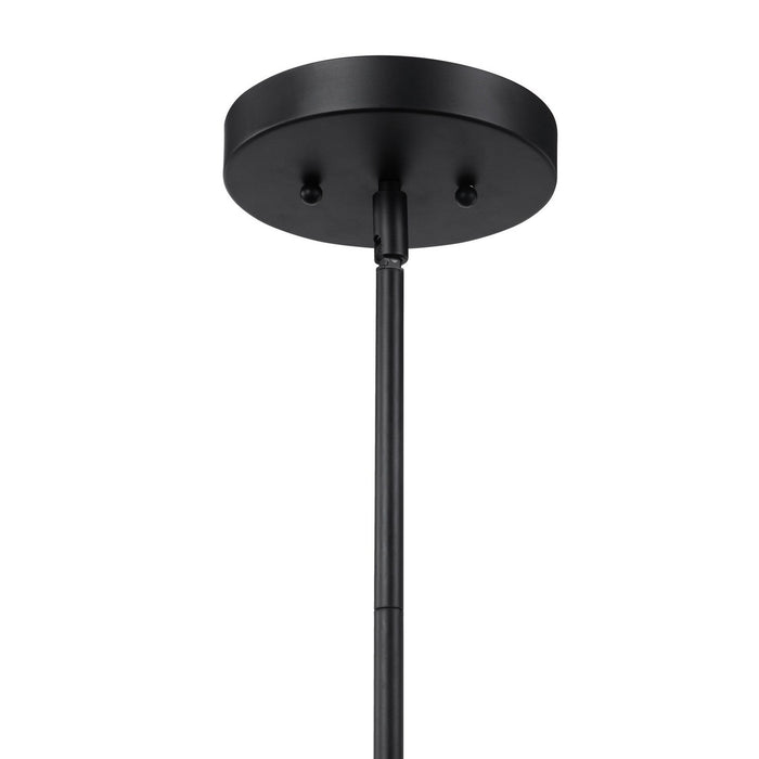 Uttermost 22179 One Light Pendant, Matte Black