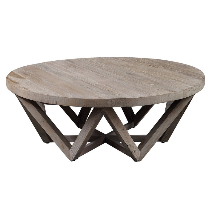 Uttermost 24928 Coffee Table, Natural Wood