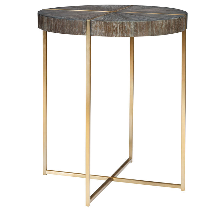 Uttermost 25371 Accent Table, Stainless Steel