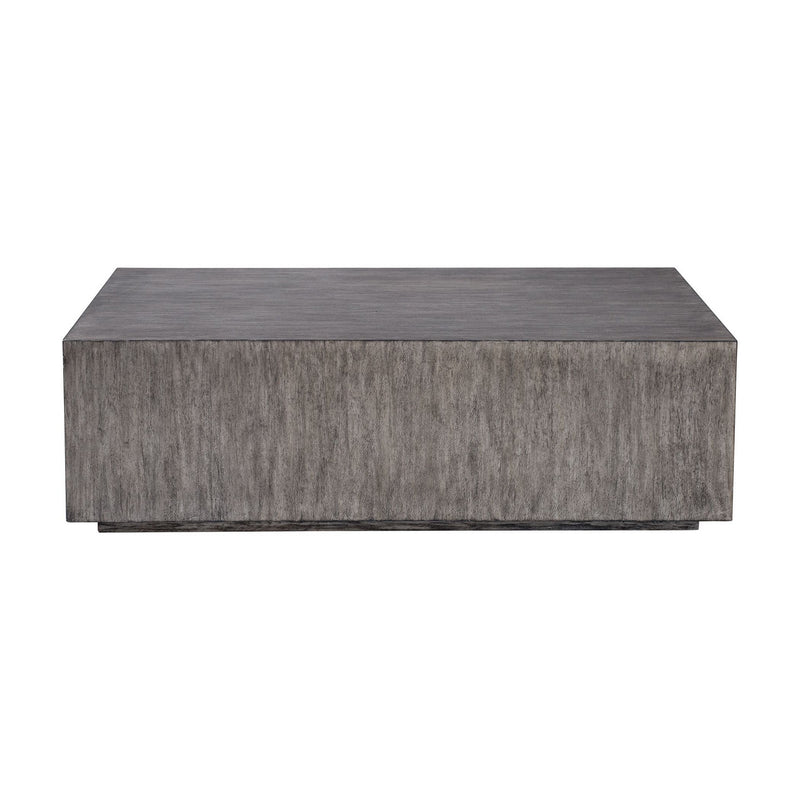 Uttermost 25443 Coffee Table, Metallic Gray