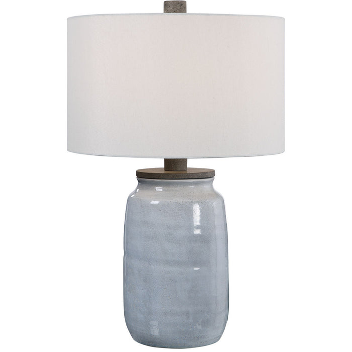 Uttermost 28266-1 One Light Table Lamp, Aged Charcoal Stained