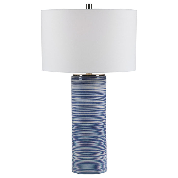 Uttermost 28284 One Light Table Lamp, Polished Nickel