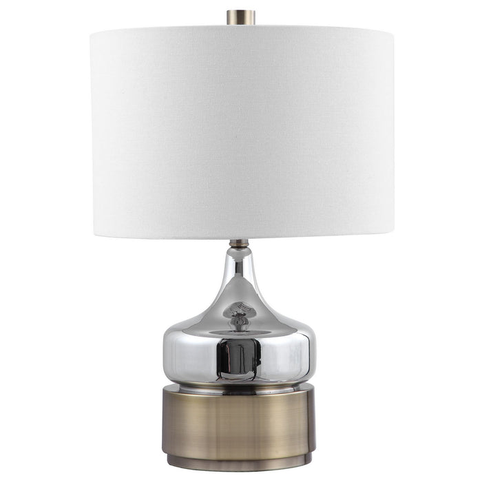 Uttermost 28337-1 One Light Table Lamp, Antique Brass
