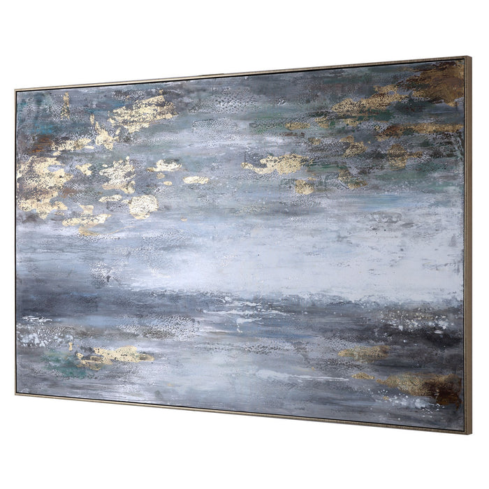 Uttermost 31329 Hand Painted Art, Gold