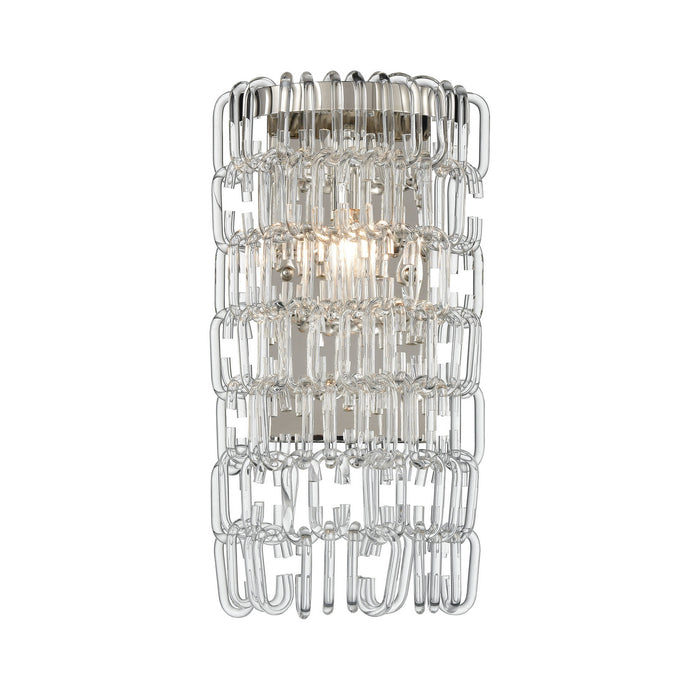 ELK Home D4266 One Light Wall Sconce, Polished Nickel