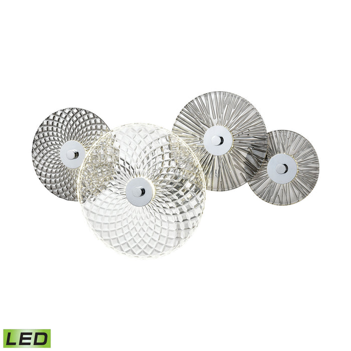 ELK Home D4422 LED Wall Sconce, Chrome