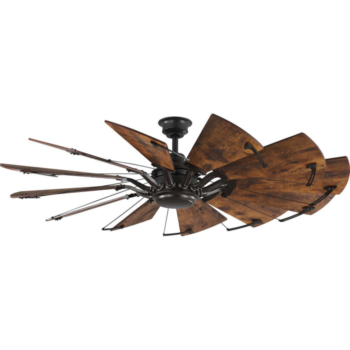 Progress Lighting P250000-129 60" Ceiling Fan, Architectural Bronze
