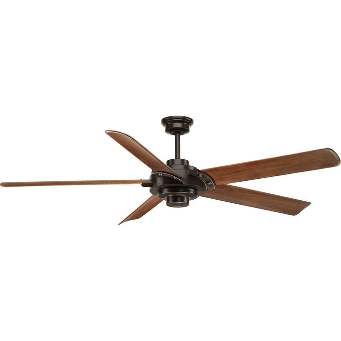 Progress Lighting P2546-20 68" Ceiling Fan, Antique Bronze