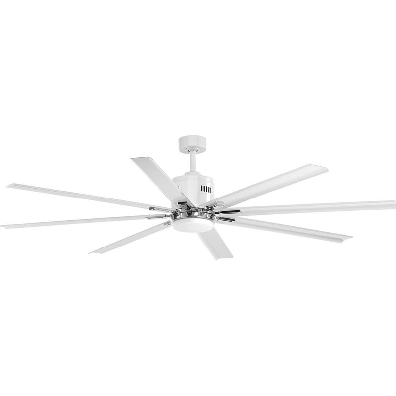 Progress Lighting P2550-3030K 72" Ceiling Fan, White