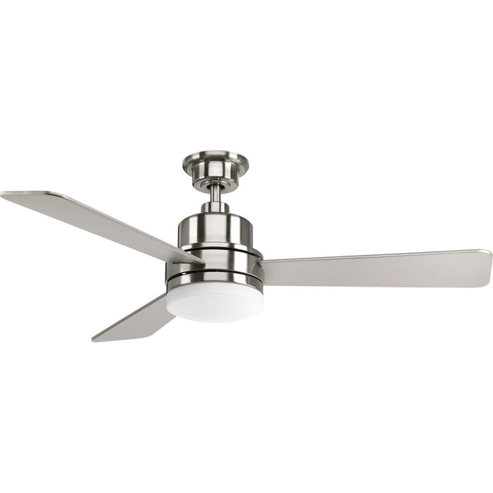 Progress Lighting P2556-0930K 52" Ceiling Fan, Brushed Nickel