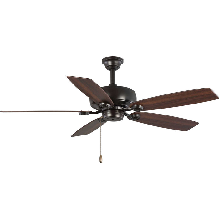 Progress Lighting P250016-129 52" Ceiling Fan, Architectural Bronze