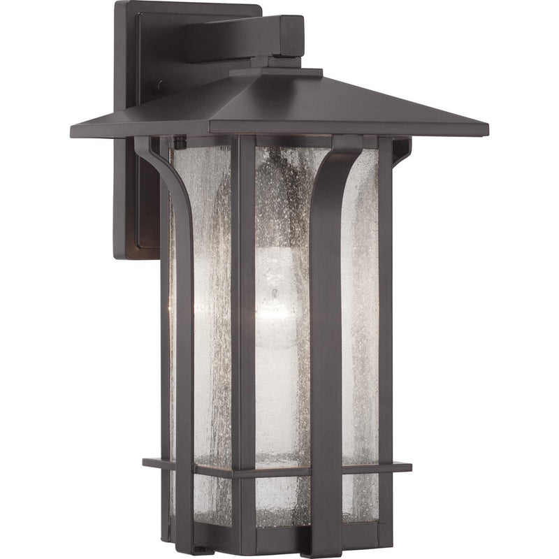 Progress Lighting P560125-020 One Light Wall Lantern, Antique Bronze