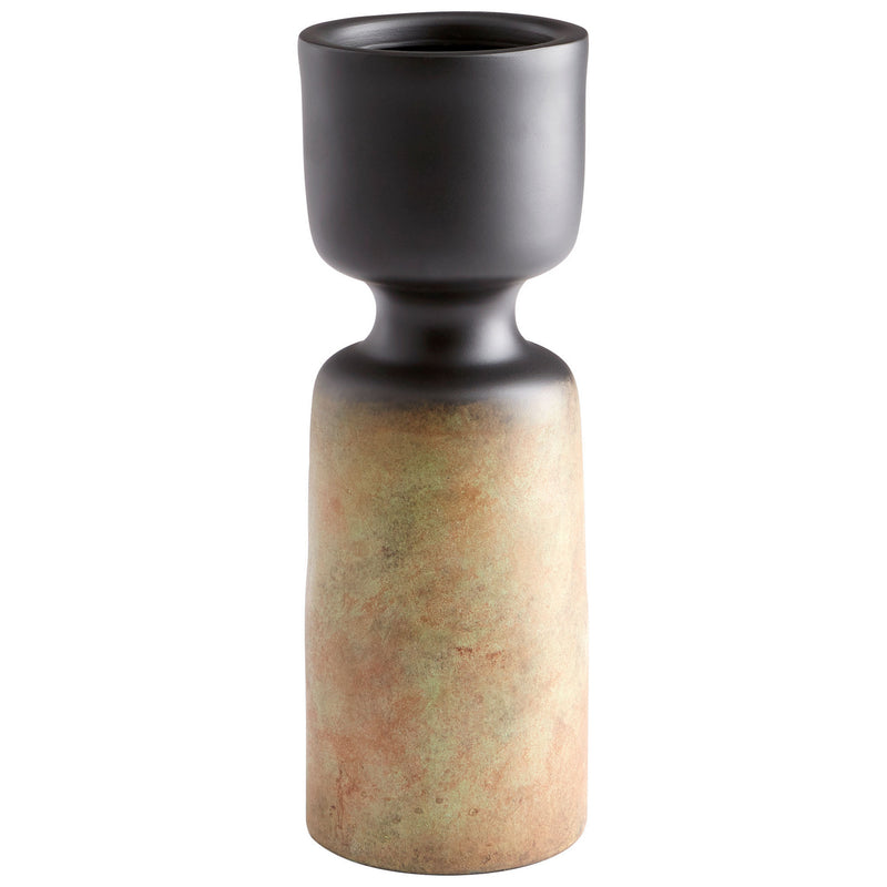 Cyan 10152 Vase, Rustic Patina