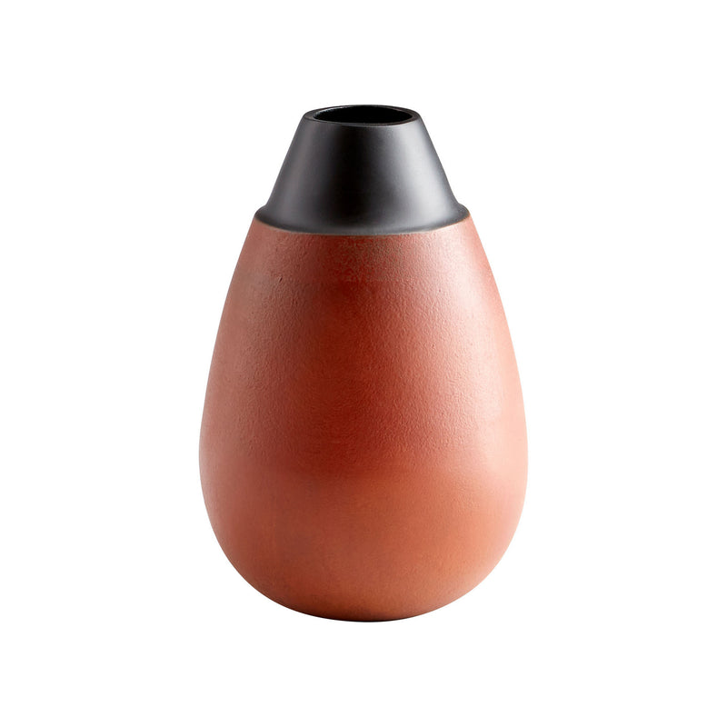 Cyan 10157 Vase, Flamed Copper