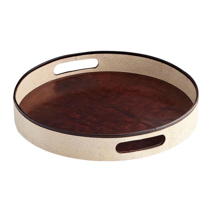 Cyan 10182 Tray, Beige And Brown