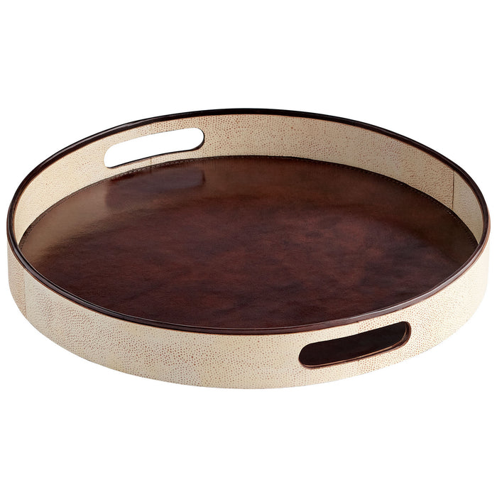 Cyan 10183 Tray, Beige And Brown