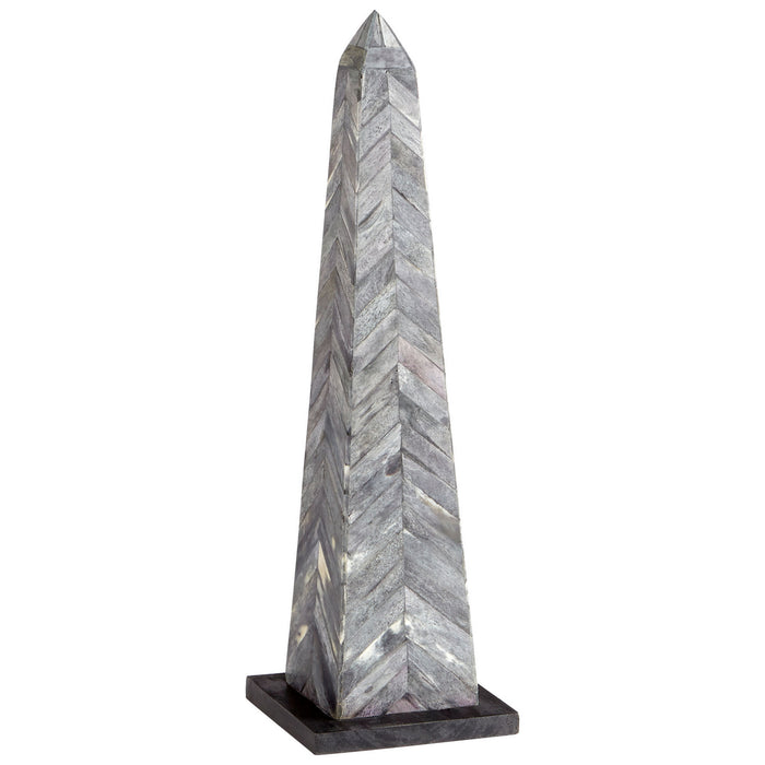 Cyan 10190 Sculpture, Grey And Black