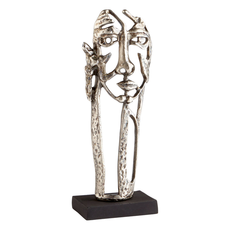 Cyan 10220 Sculpture, Antique Nickel